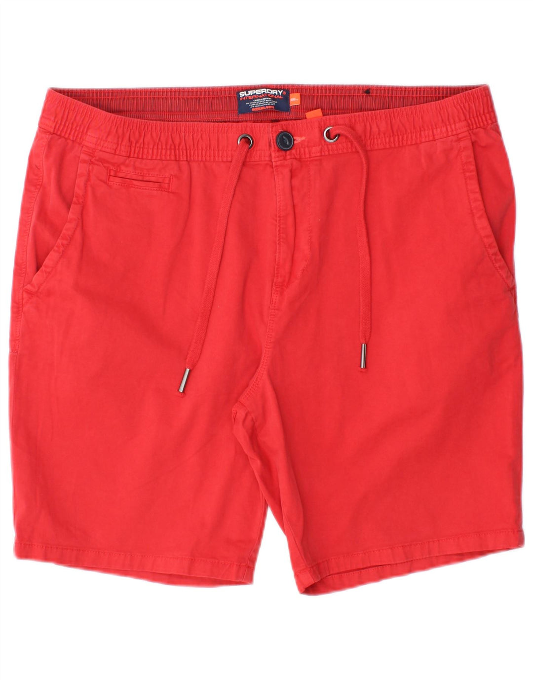 SUPERDRY Muške chino kratke hlače W36 Veliki crveni pamuk