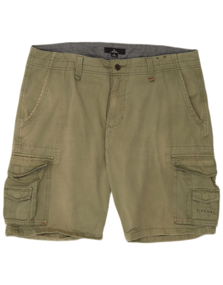 Rip Curl muške kargo kratke hlače opuštenog kroja W36 veliki kaki pamuk