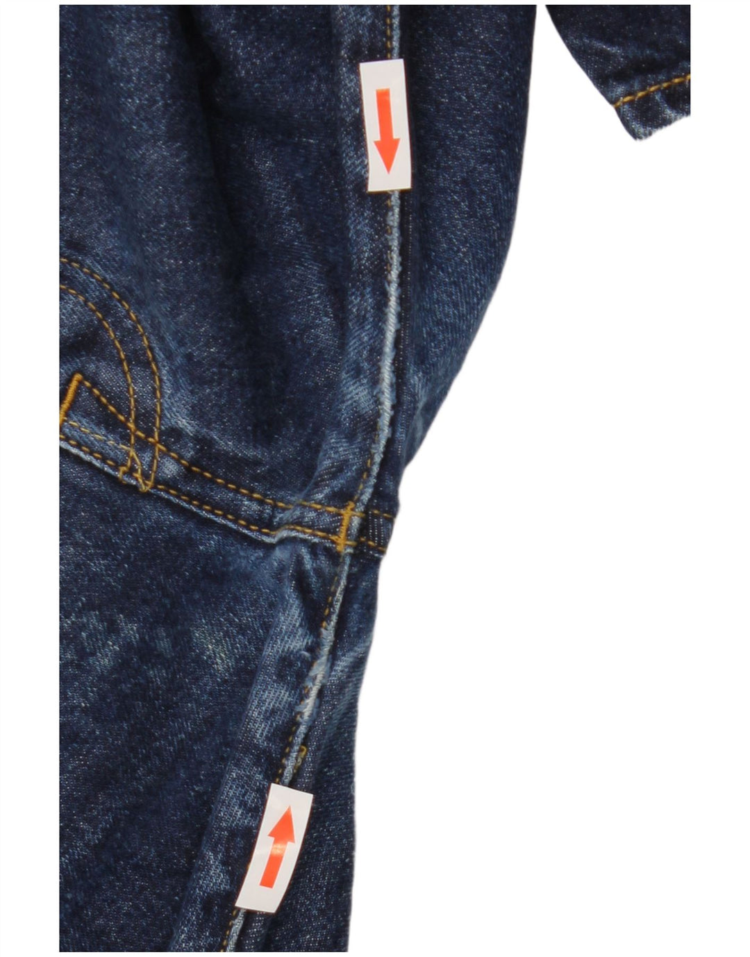 Levi's muške 501 ravne traperice W40 L32 tamnoplave