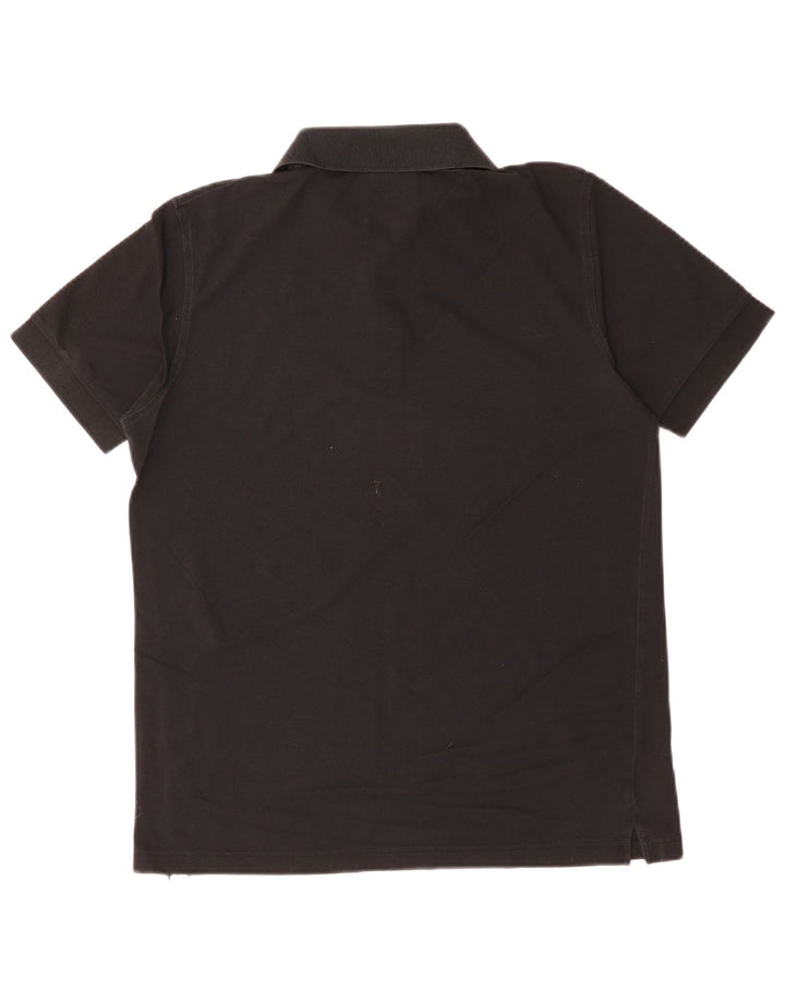 Hugo Boss muška polo majica srednje crne pamučne boje