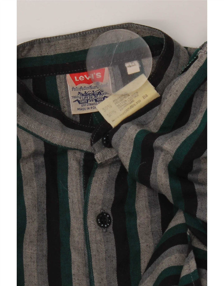 Levi's muška pulover košulja veličina 40 srednje raznobojni prugasti poliester