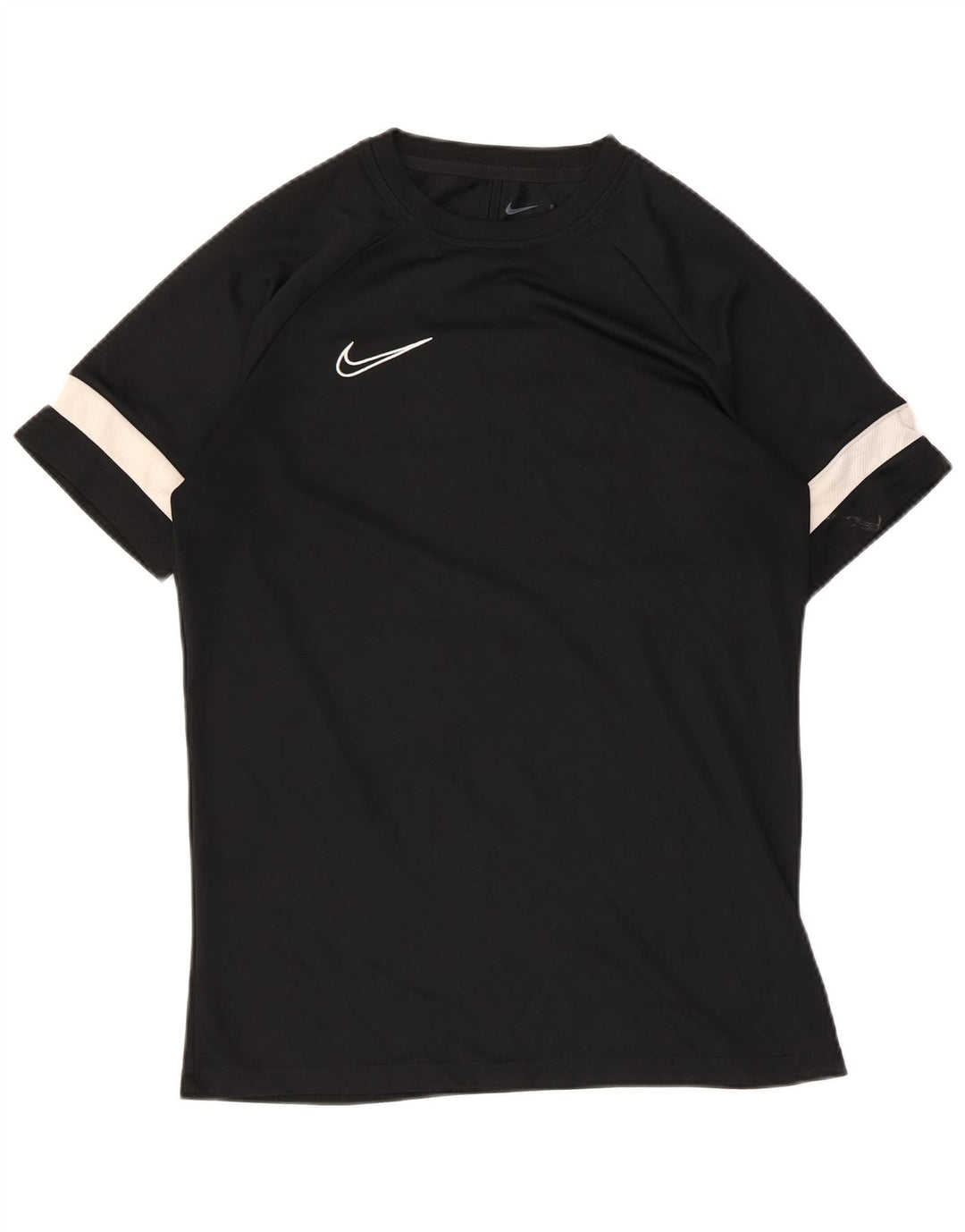 Nike Muška majica kratkih rukava Srednji crni prugasti poliester Sport