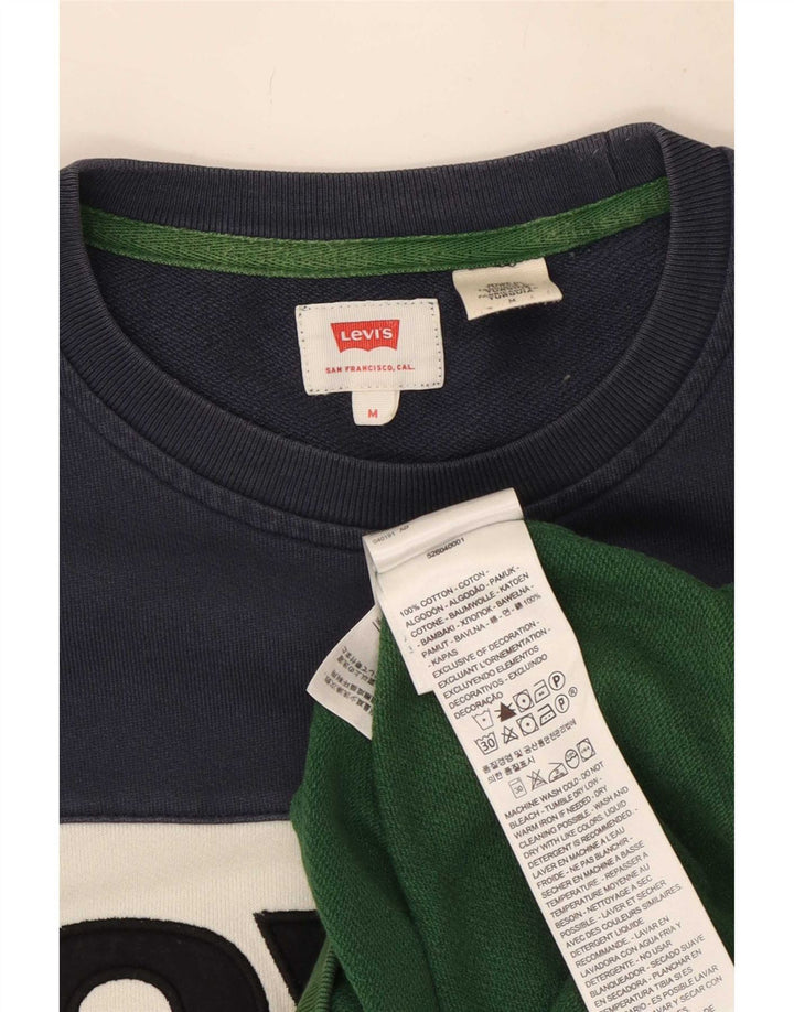 Levi's muški džemper srednjeg raznobojnog pamuka
