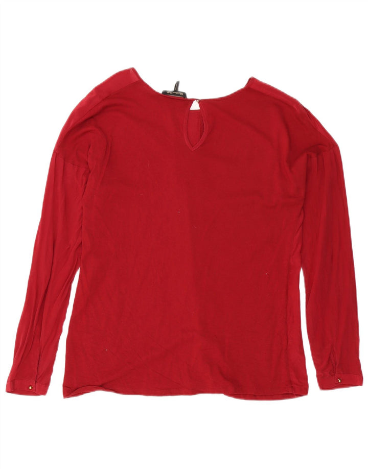 Massimo Dutti Ženska široka bluza Top UK 10 Small Red