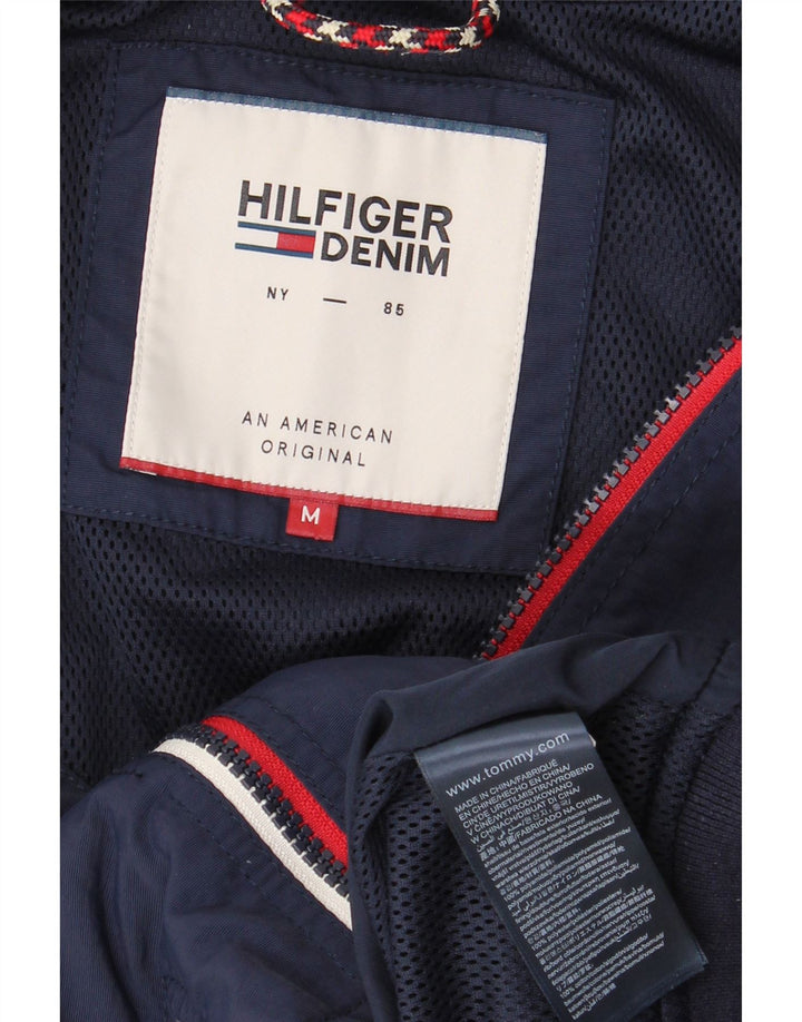 TOMMY HILFIGER Gornja jakna muške trenirke srednje tamnoplavi poliamid