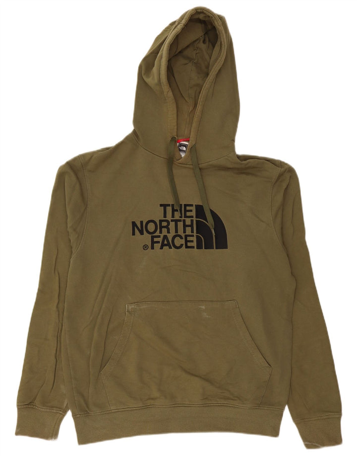 The North Face muška majica s kapuljačom srednje veličine kaki