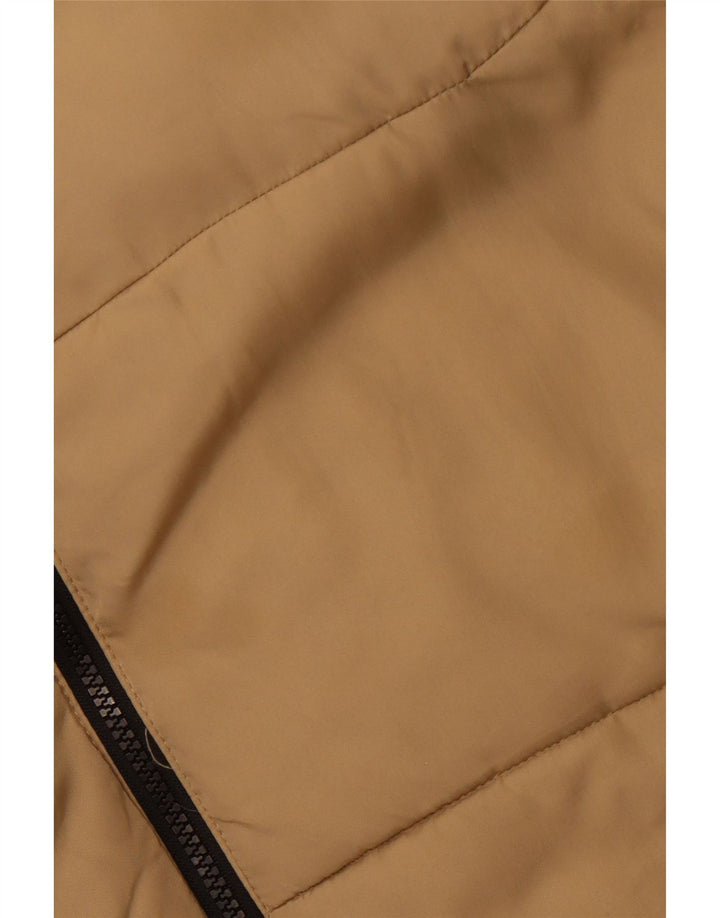 Jack & Jones muška podstavljena jakna s kapuljačom UK 42 XL bež poliester