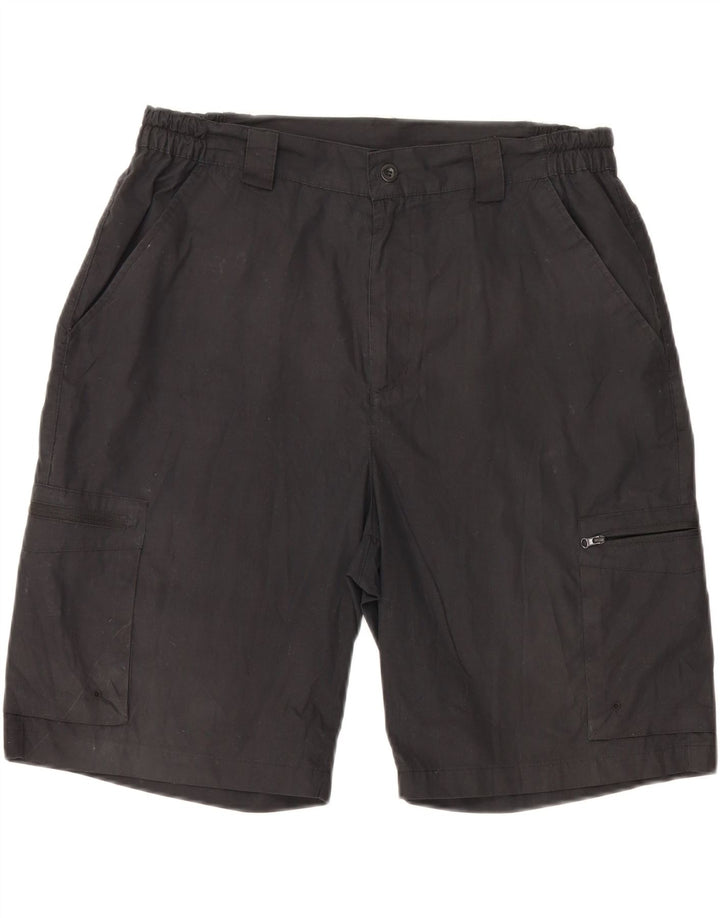 Mountain Warehouse Muške Cargo kratke hlače W36 Veliki crni poliester