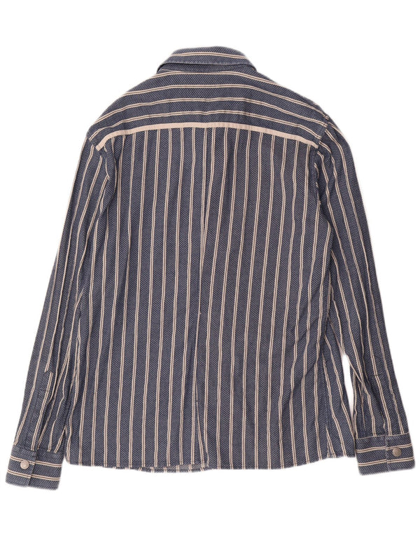 ARMANI JEANS Muška košulja 2XL na plave pruge