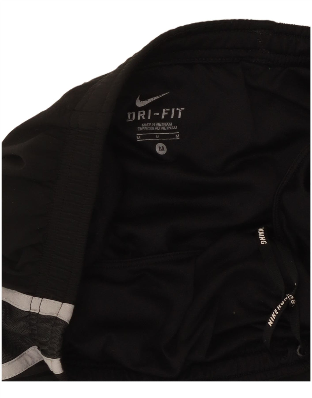 Nike muške Dri Fit sportske kratke hlače srednje crne boje od poliestera