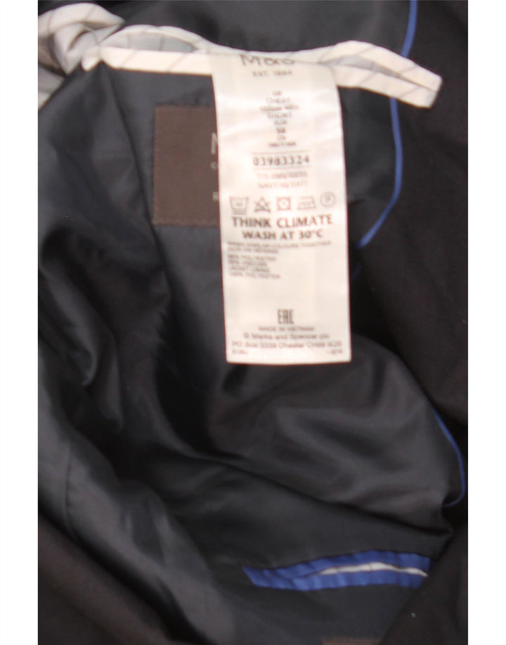 Marks & Spencer muška jakna s 2 gumba EU 50 srednje tamnoplava