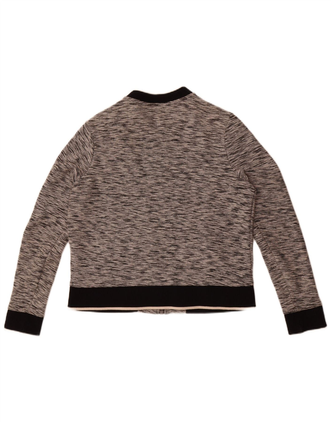 Tommy Hilfiger Ženska gornja jakna od trenirke UK 12 srednje sivi flekasti pamuk