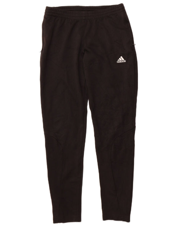 Adidas Ženske Climalite Joggers Trenirke Hlače UK 12/14 srednje crne