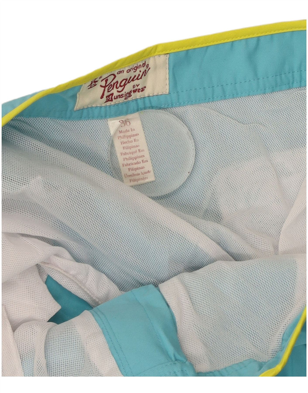 PINGVIN Muške kratke kupaće hlače Large Blue