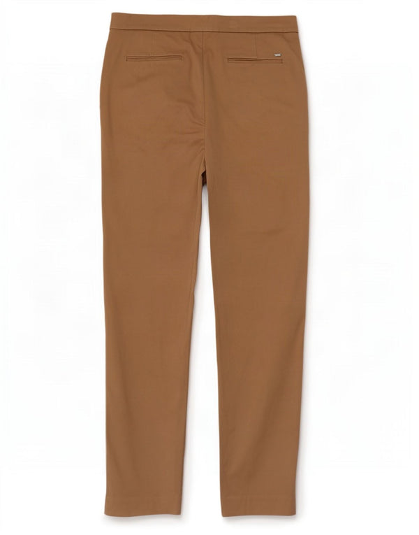 Tommy Hilfiger ženske uske chino hlače US 6 srednje W30 L30 bež pamuk