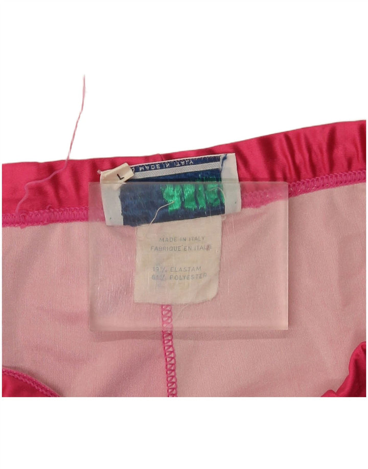 Asics Girls Graphic Leggings 13-14 Years Large Pink Poliester