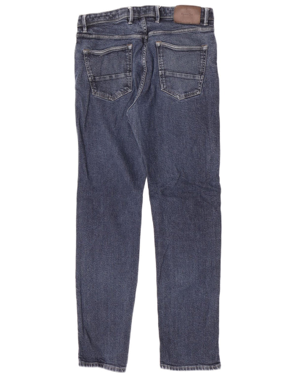 Muške uske traperice Massimo Dutti W31 L29 plavi pamuk