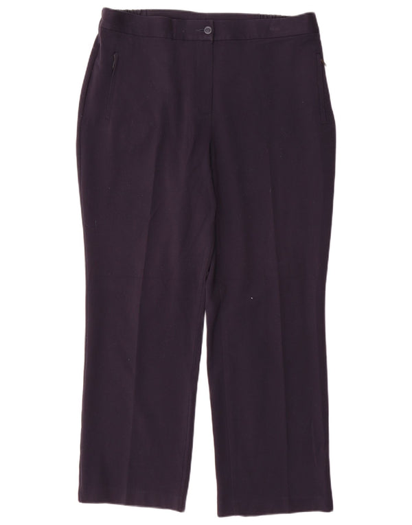 Marks & Spencer ženske ležerne hlače UK 16 Large W34 L28 tamnoplave