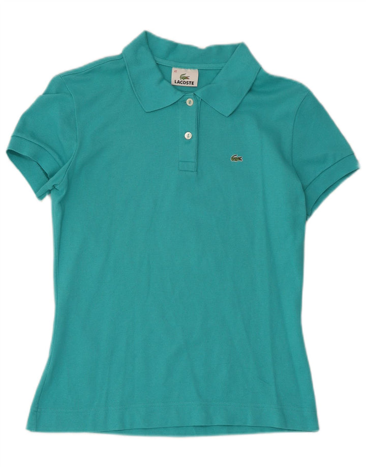 Lacoste ženska polo majica veličine 42 velika plava pamuk