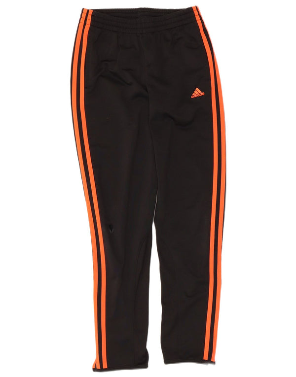 Adidas Hlače za trenirku za dječake 11-12 godina crne poliesterske