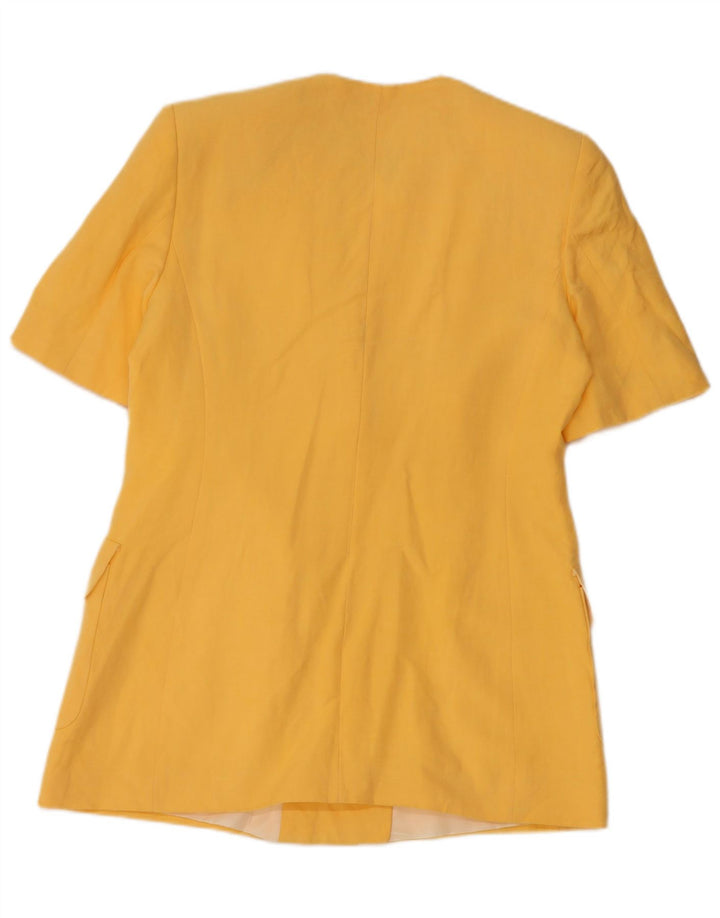 Renato Balestra ženski sako kratkih rukava IT 46 Large Yellow
