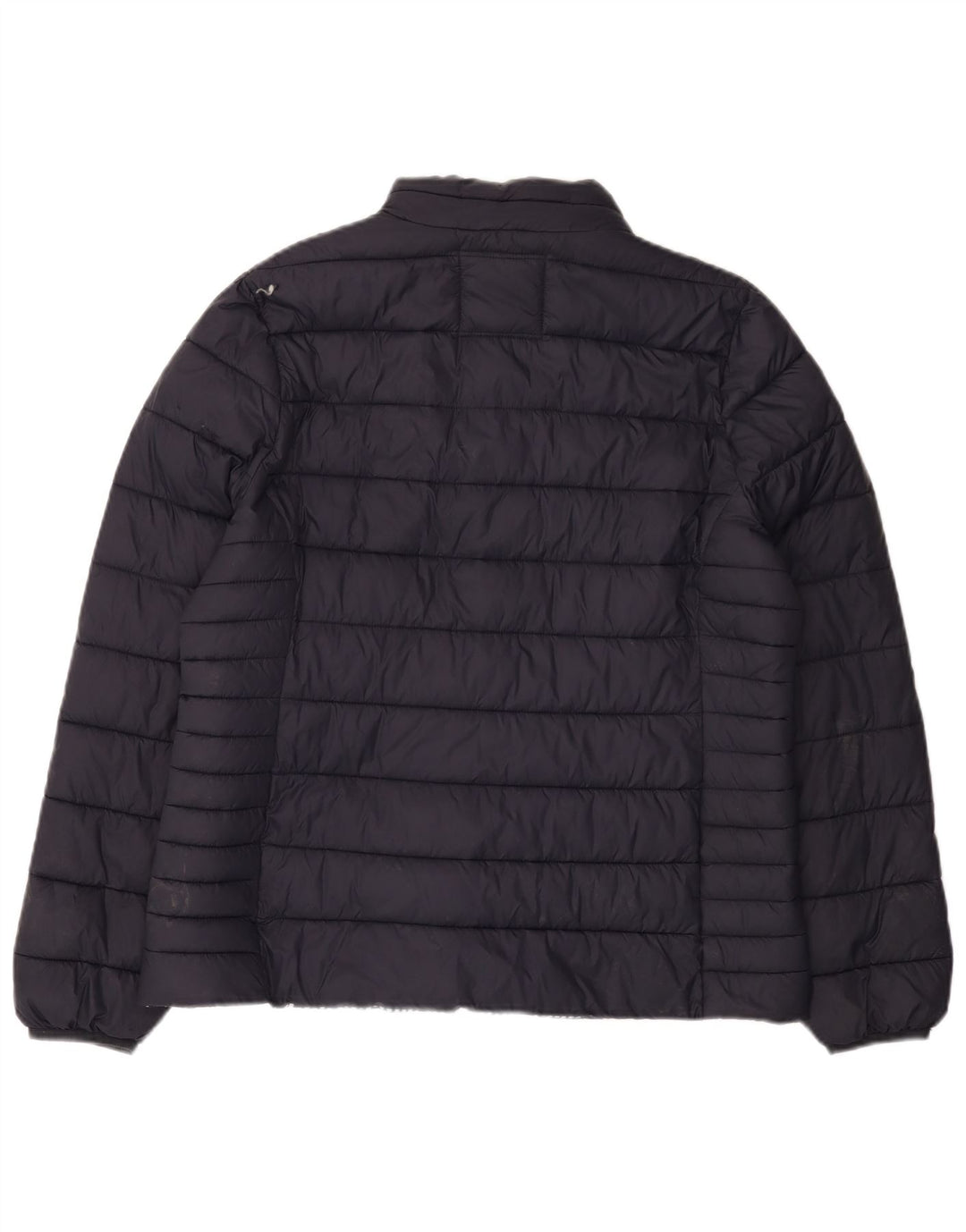 CREW ODJEĆA Ženska podstavljena jakna UK 16 Veliki tamnoplavi najlon