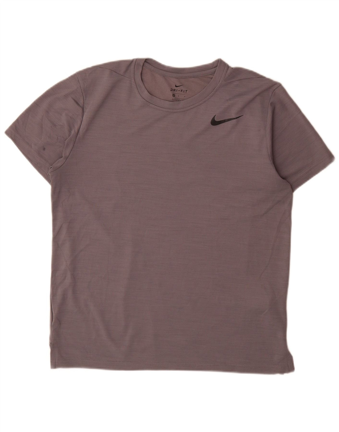 Nike Dri Fit T-Shirt Top srednje sivi flekasti poliester