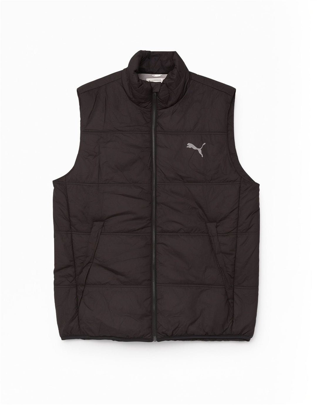 Puma muška grafička podstavljena jakna UK 42 XL crni poliester