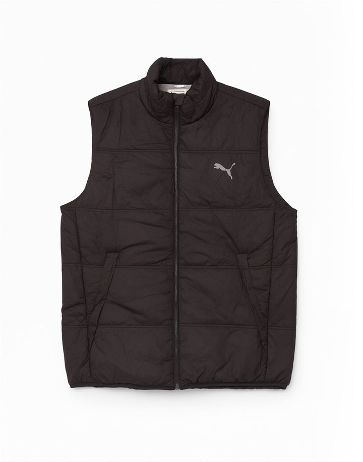 Puma muška grafička podstavljena jakna UK 42 XL crni poliester