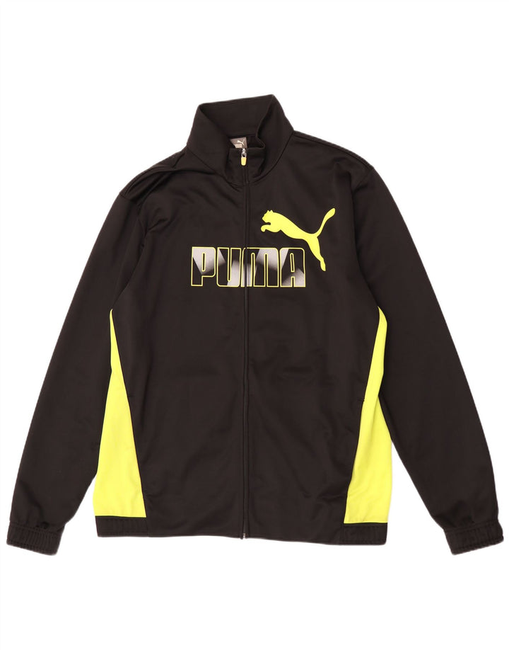 Puma muška gornja jakna trenirke Graphic Large Black Colourblock
