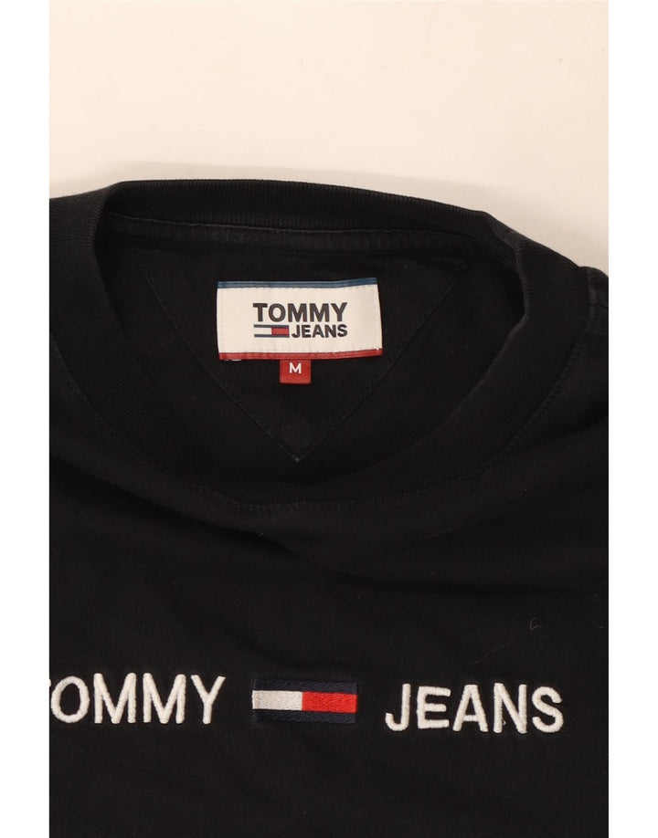 Tommy Hilfiger Muška majica kratkih rukava s grafičkim motivima srednje crna