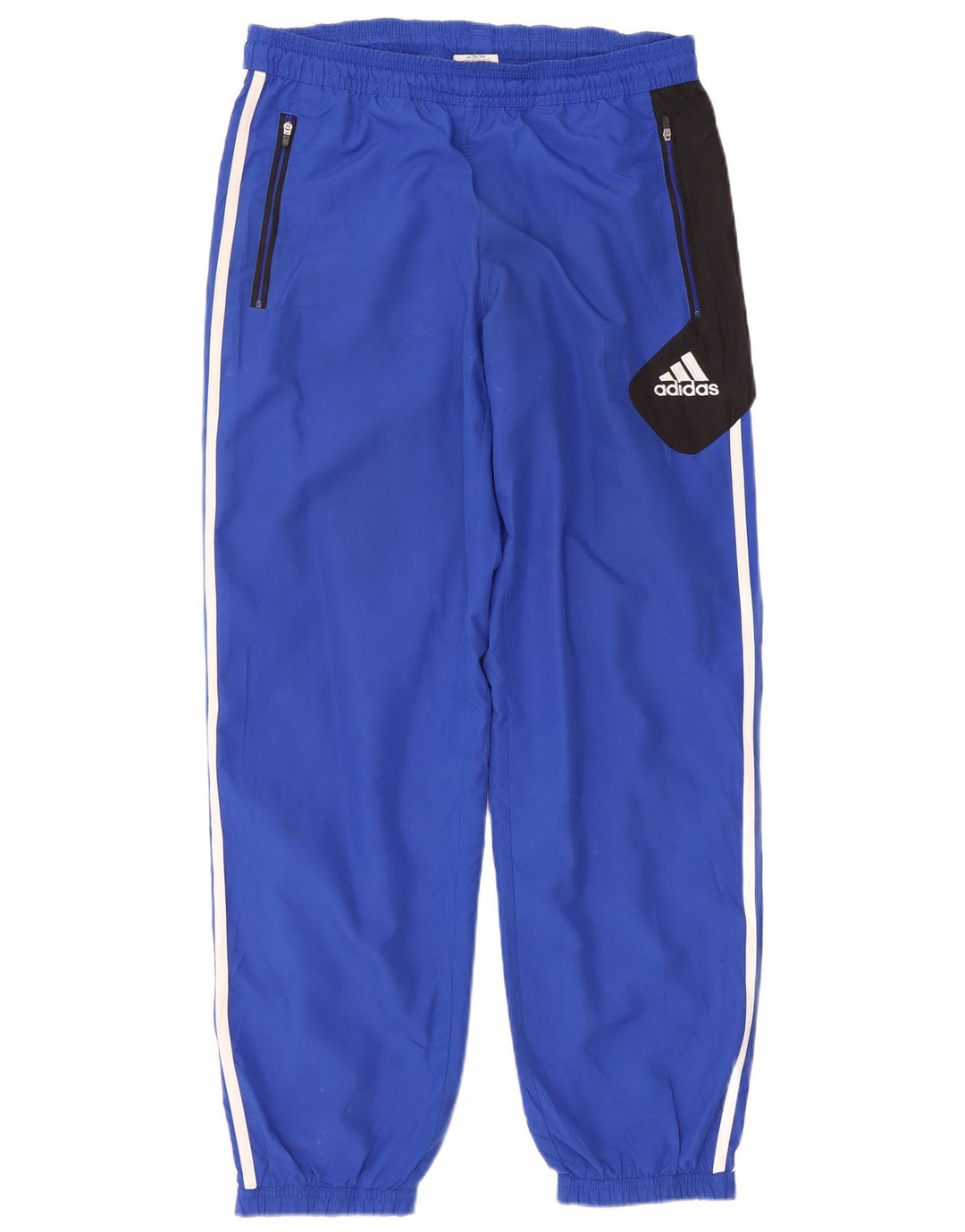 ADIDAS muške trenirke hlače Joggers UK 40/42 srednje plave boje