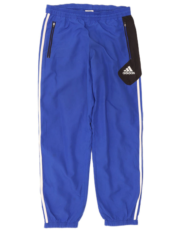 ADIDAS muške trenirke hlače Joggers UK 40/42 srednje plave boje