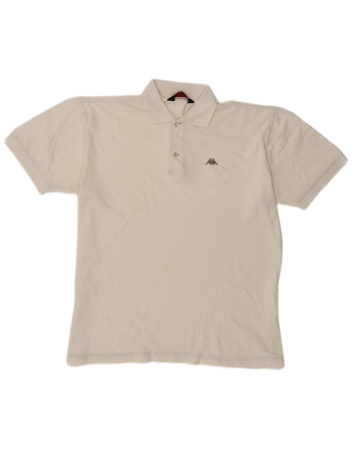 Kappa muška polo majica XL bijeli pamuk