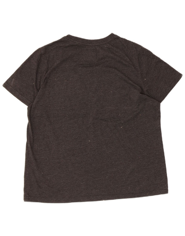 SUPERDRY ženska majica kratkih rukava s grafičkim motivima UK 16 Veliki sivi flekasti pamuk