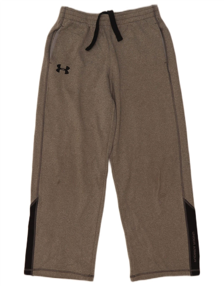 Hlače trenirke Under Armour za dječake 9-10 godina srednje sive boje