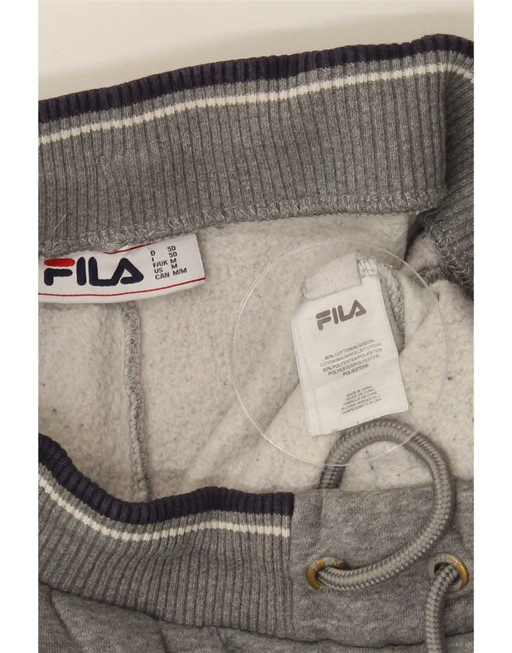 Fila muške trenirke srednje sive pamučne hlače