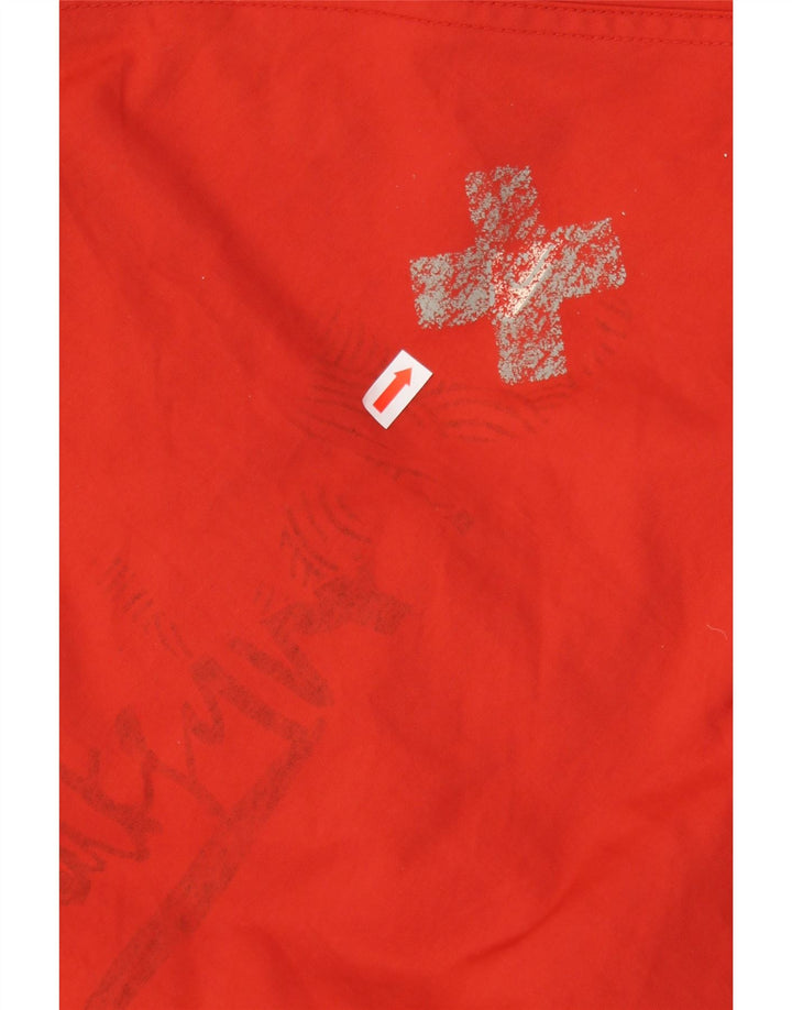 QUIKSILVER Vjetrovka s kapuljačom za djevojčice 13-14 godina, crvena poliamidna