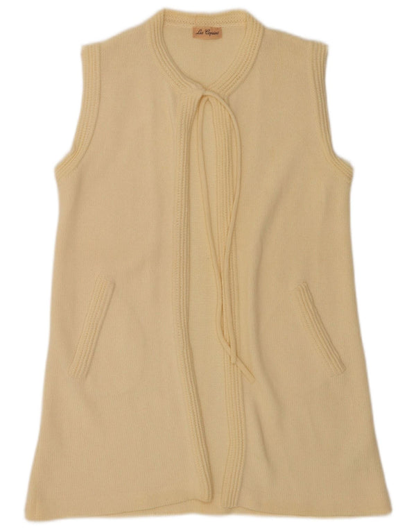 Les Copains ženski džemper s dugačkim džemperom UK 10 Small Off White
