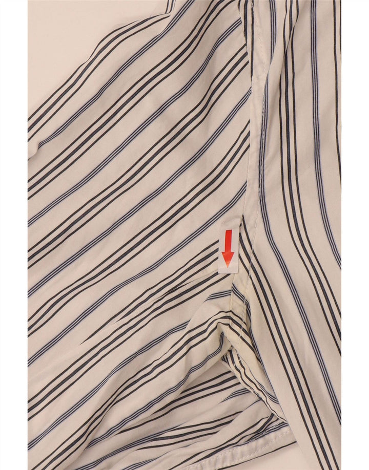 Diesel muška košulja srednje bijele pruge, pamuk