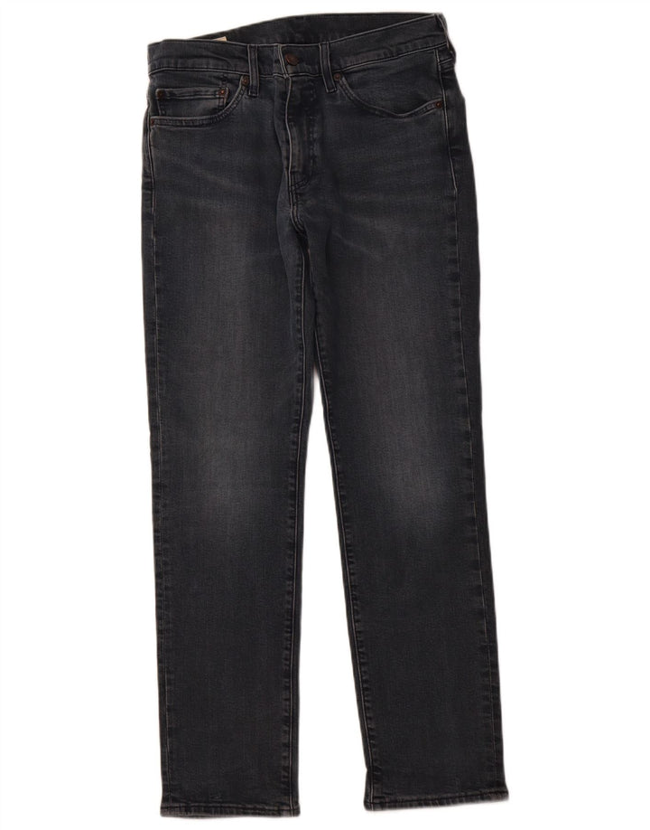 LEVI'S ženske ravne traperice W31 L30 tamnoplavi pamuk