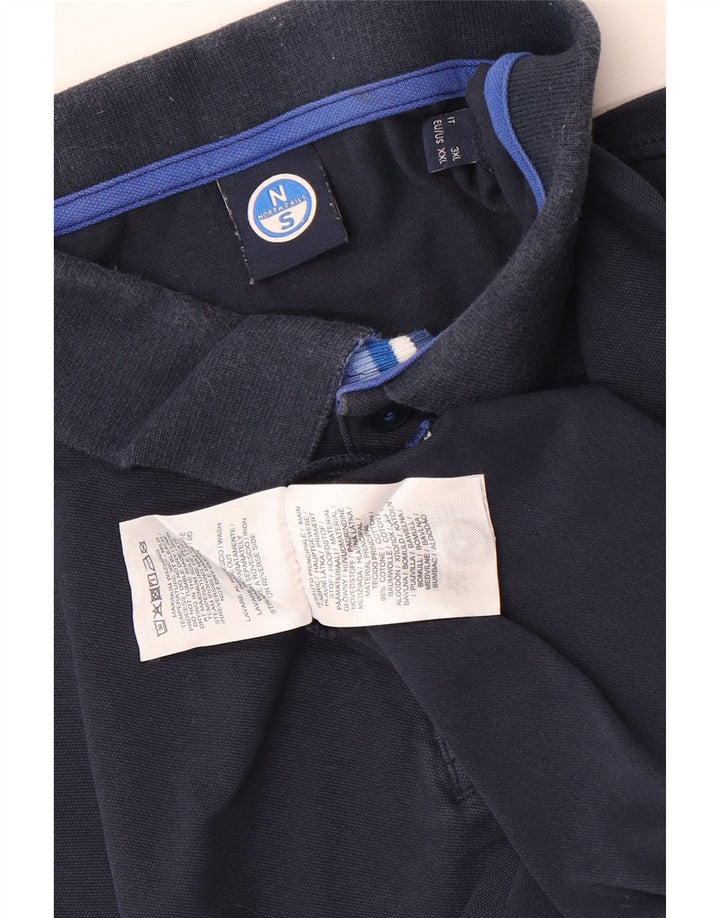 Muška polo majica North Sails 2XL tamnoplavi pamuk
