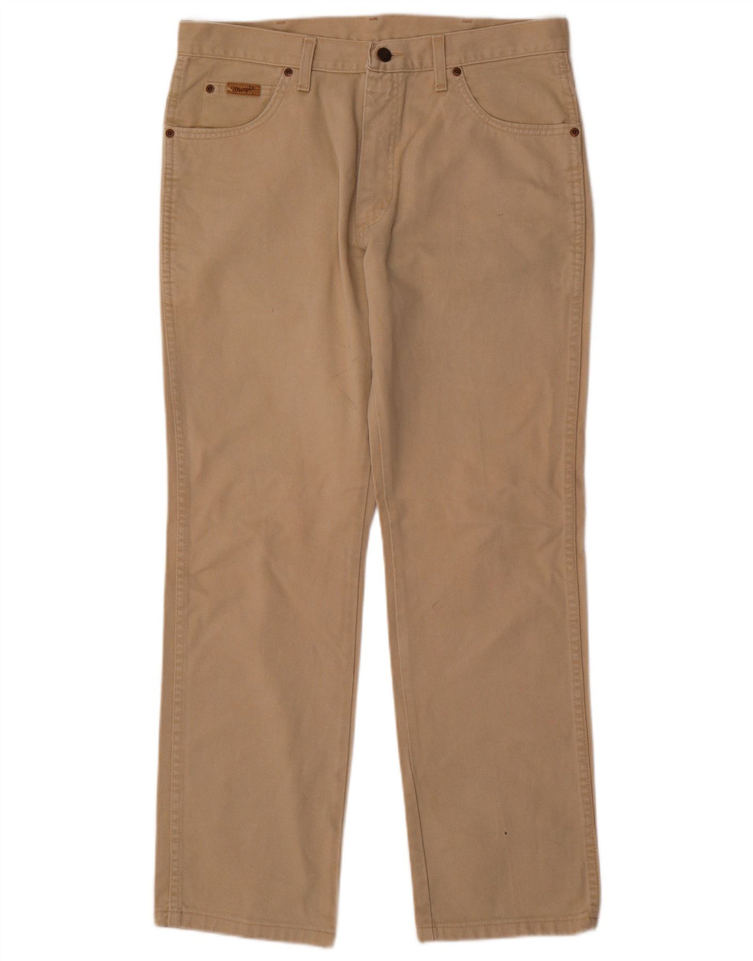 WRANGLER muške ravne traperice Texas W34 L30 bež pamuk