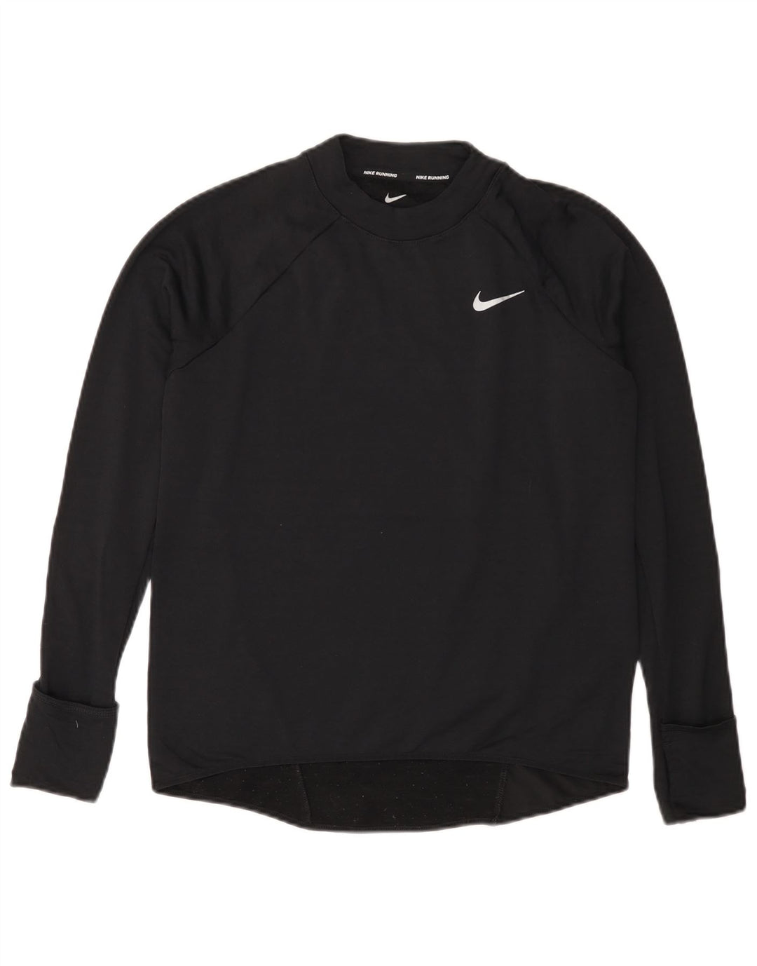 NIKE Ženska Therma-Fit majica dugih rukava UK 10 Mala crna