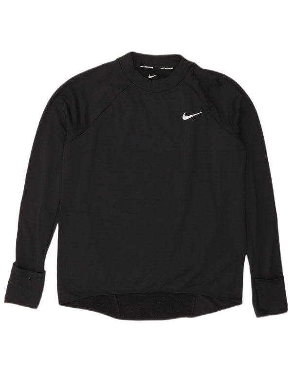 NIKE Ženska Therma-Fit majica dugih rukava UK 10 Mala crna