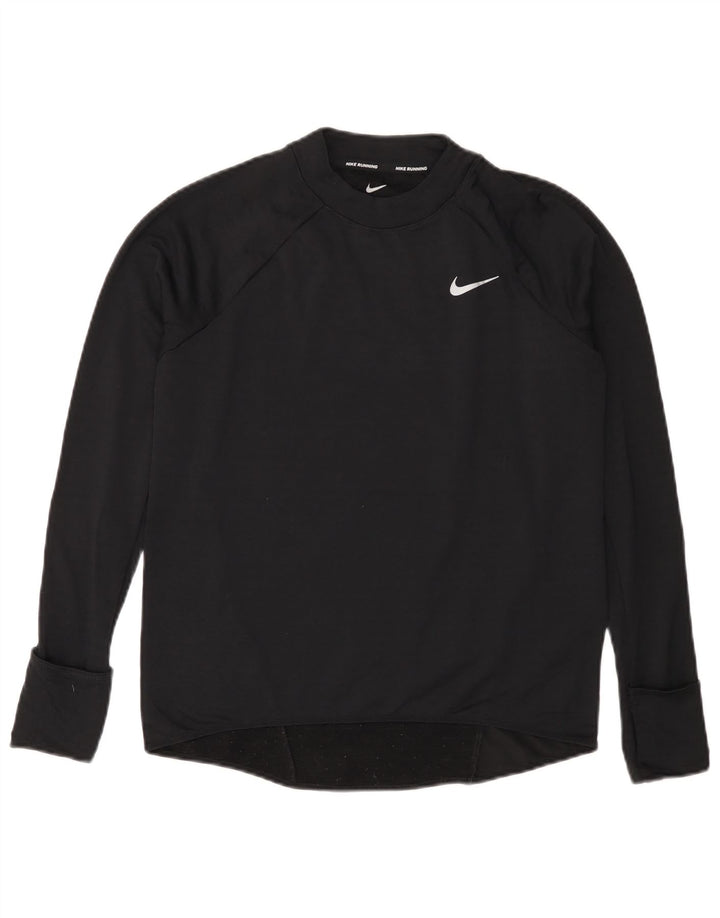 NIKE Ženska Therma-Fit majica dugih rukava UK 10 Mala crna