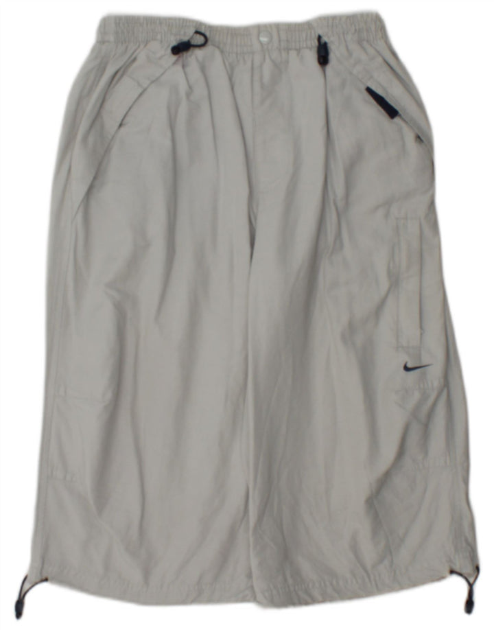 Nike muške sportske kratke hlače male sive pamučne boje