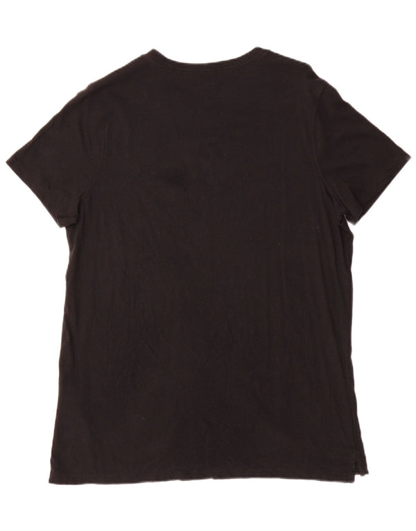 Carhartt ženska majica kratkih rukava opuštenog kroja US 12/14 veliki crni tencel