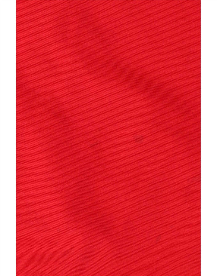 Arena muška gornja jakna trenirke s grafičkim motivima, velika pamučna crvena boja