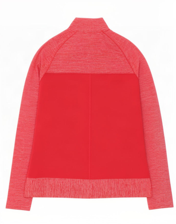 Adidas ženska trenirka s patentnim izrezom UK 16 Large Red Flected